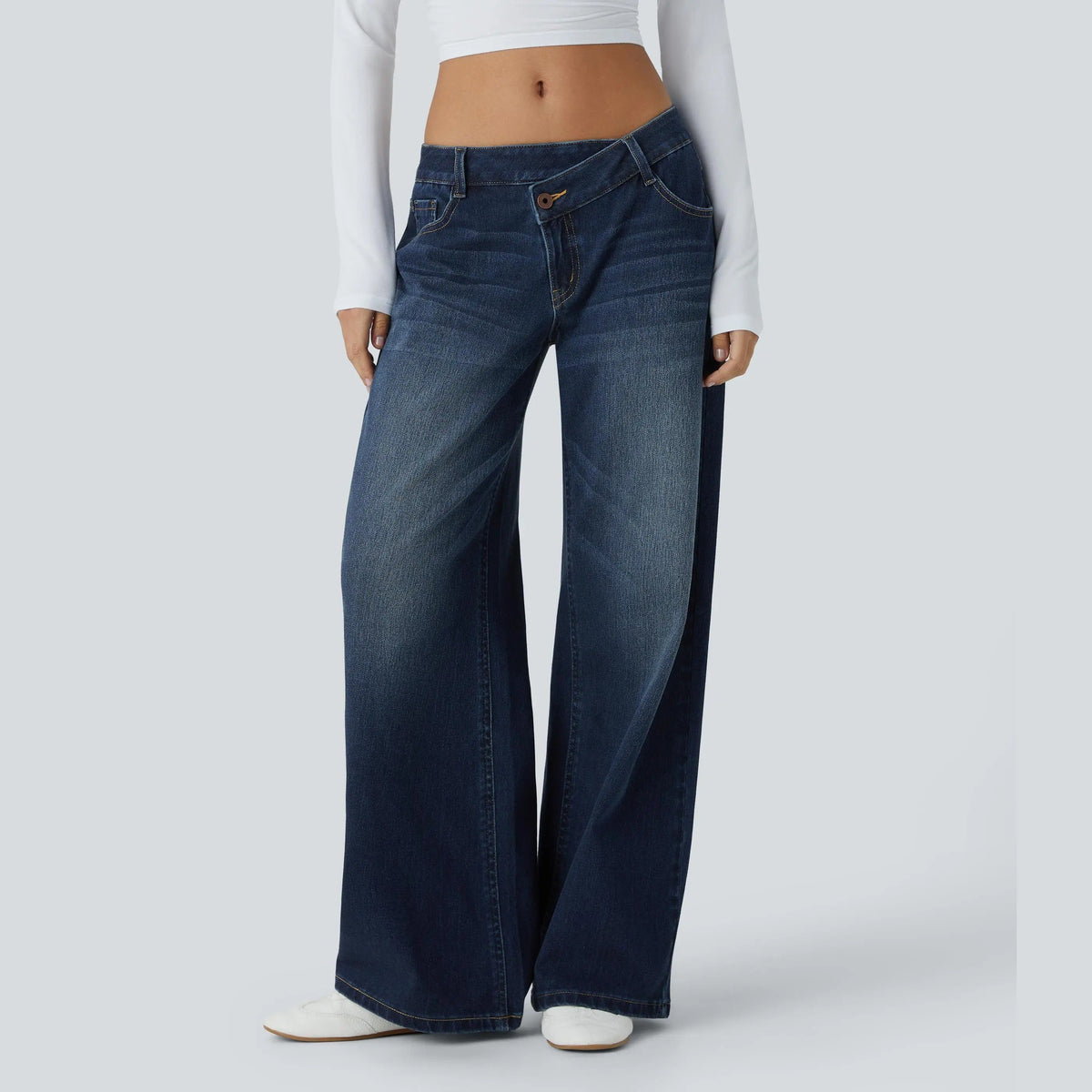 🔥Last day promotion-Comfort Stretch Baggy Casual Jeans